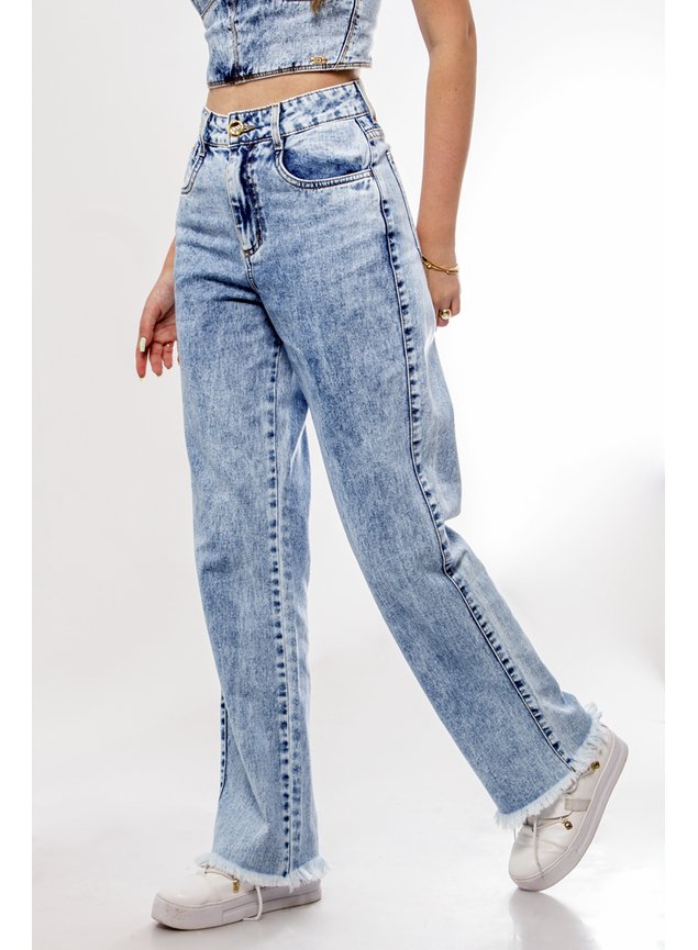 Wide Leg CalÃ§a Feminina Boyfriend Calca Wide Leg Jeans CalÃ§a