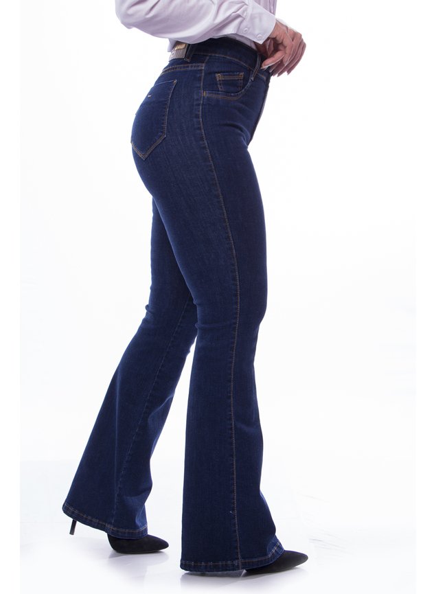 Flare Feminina CalÃ§a Flare AlgodÃ£o CalÃ§a Flare De AlgodÃ£