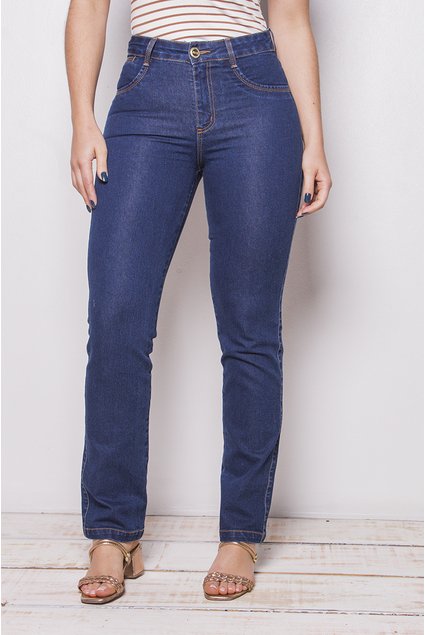 Awe CalÃ§a Jeans Anos Calça Jeans Cropped Fabricia Feminina Awe Jeans
